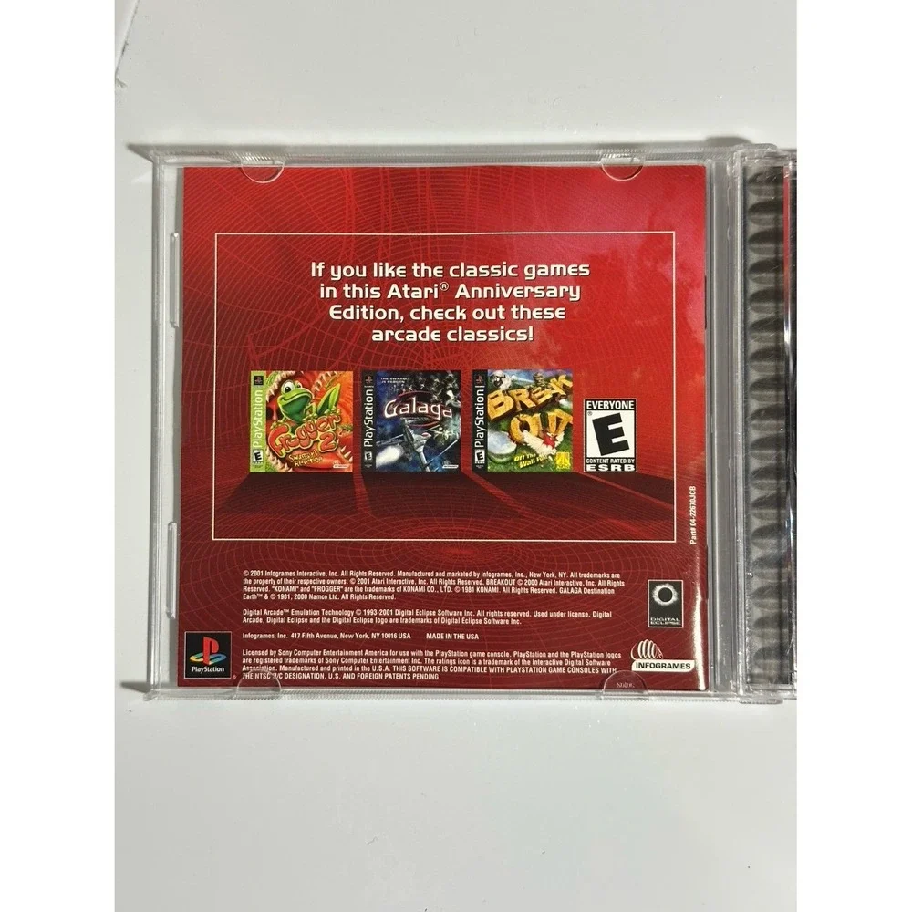 Atari Anniversary Edition‎ Redux for Sony Playstation 1 PS1 Complete Great Shape